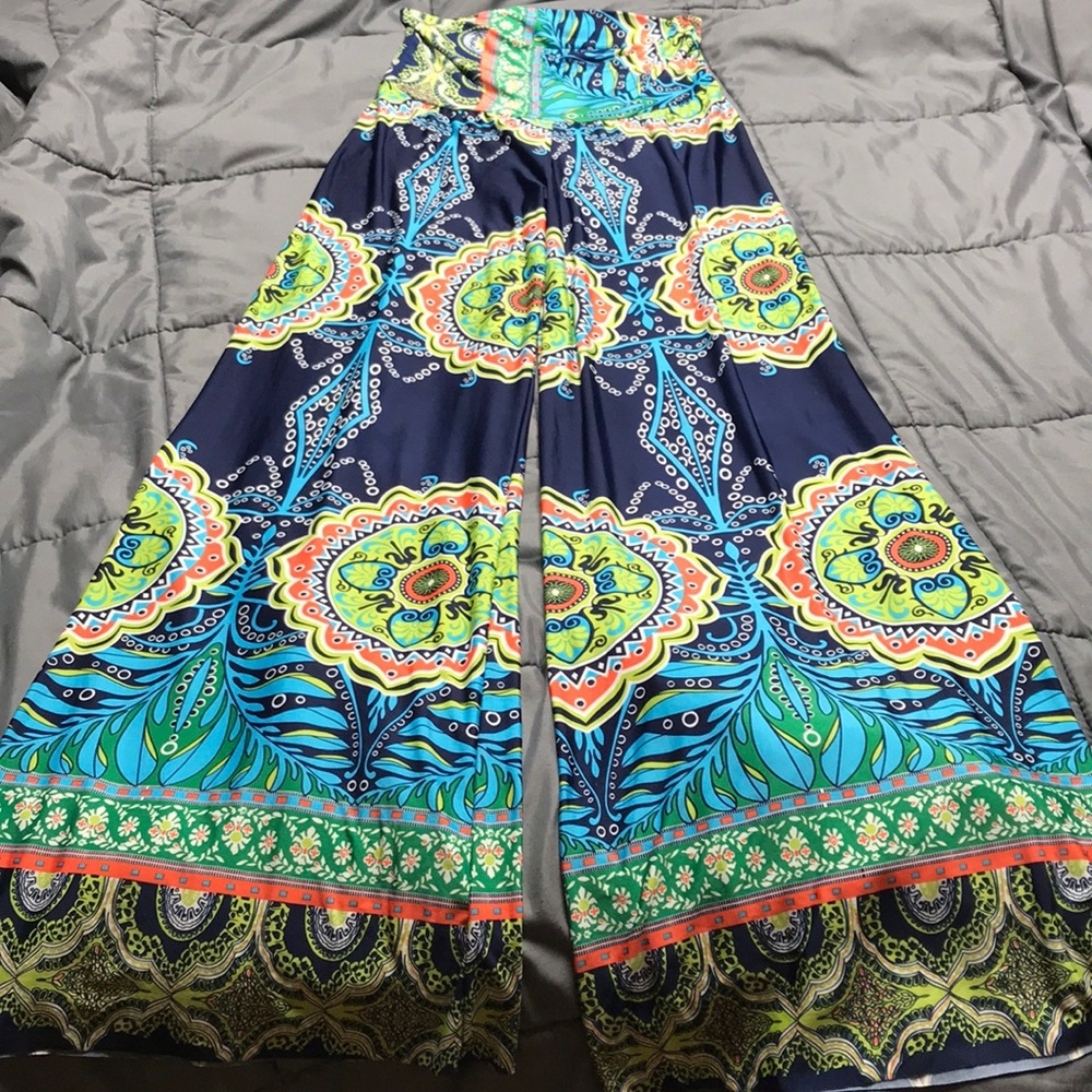 Wide Leg Boho Pant